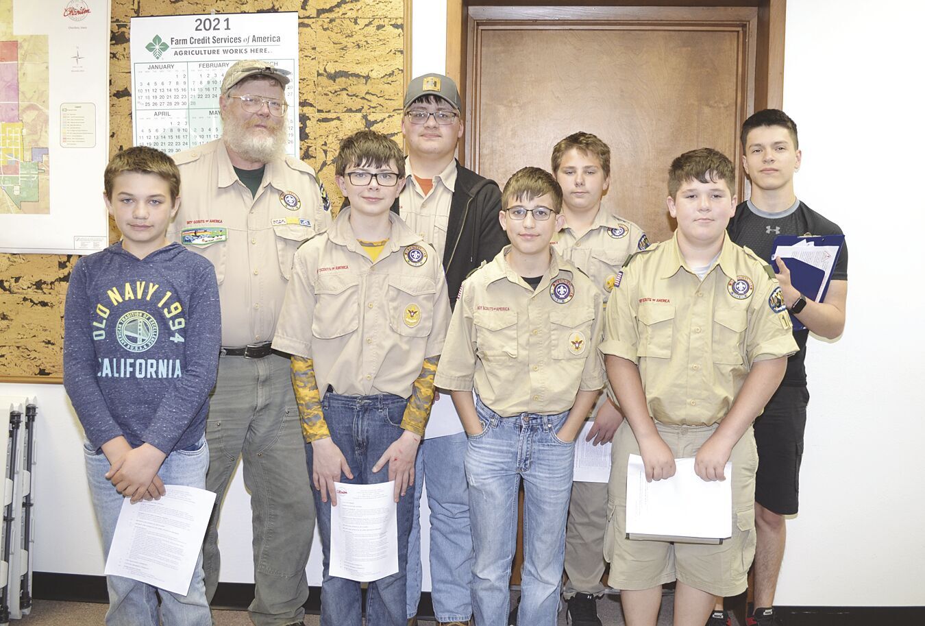 Boy Scouts attend City Council meeting